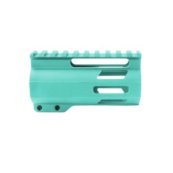 CERAKOTE ROBINS EGG| AR-15 4" M-Lok Super Slim Free Float Handguard